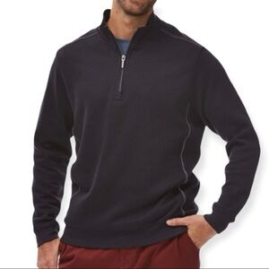 Navy Quarter Zip
